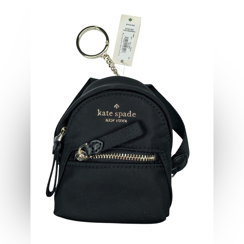 Kate Spade Chelsea Black Mini Bag Keychain